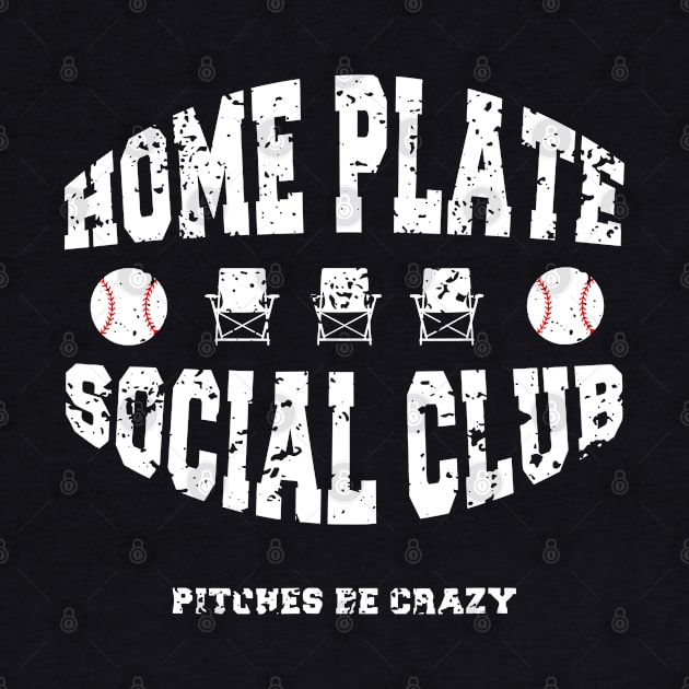 Home Plate Social Club, Midday, Softball Mom, Softball Dad, Softball Game Day, Softball Grandma, Softball Family by SmilArt